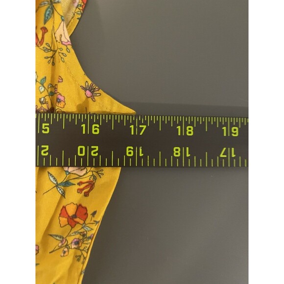 NWT Matilda Jane Fantasy Fancy Yellow Floral Dress Size Small - Picture 11 of 12